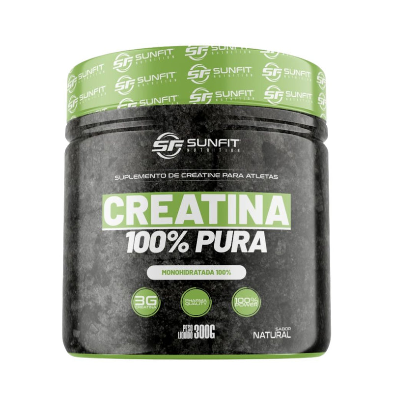 Creatina Monohidratada 100% Pura – Sunfit Nutrition – 300g