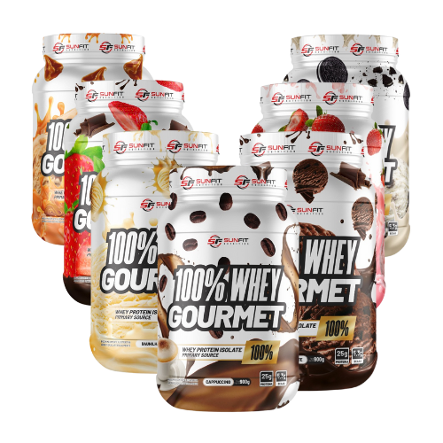 Whey Gourmet – Proteína Premium – Sunfit Nutrition – Sabores