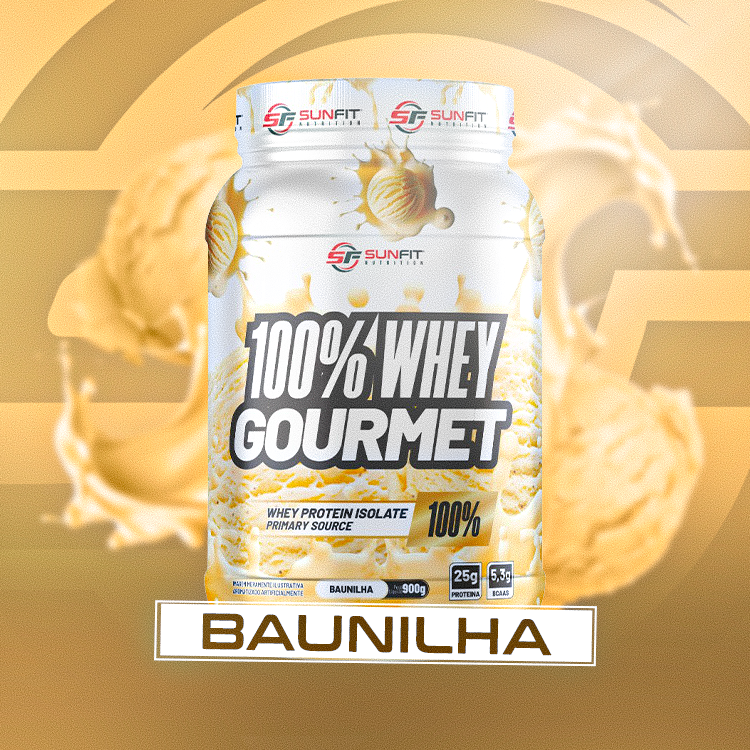 Whey Gourmet Baunilha –  Sunfit Nutrition