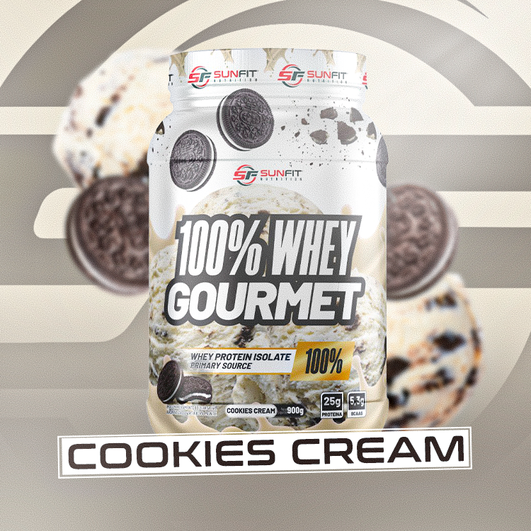 Whey Gourmet Cookies Cream –  Sunfit Nutrition